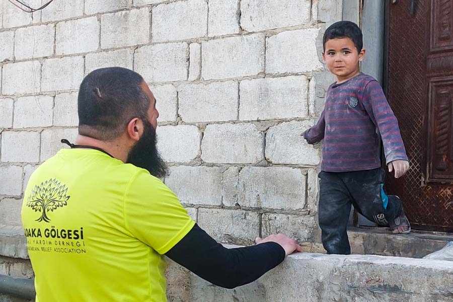 Iftar Distribution in Idlib, Syria